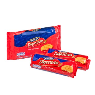 MCVITIE'S (PARALLEL IMPORT) - DIGESTIVE BISCUITS TWIN PACK (RANDOM PACKAGING) - 360GX2