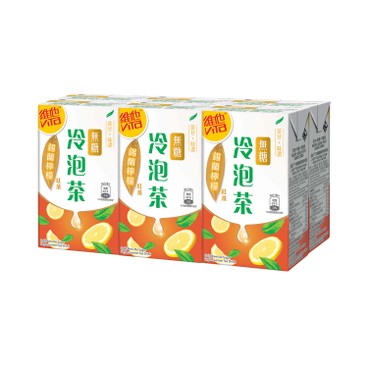 VITA 維他 - 冷泡無糖茶-錫蘭檸檬茶 - 250MLX6
