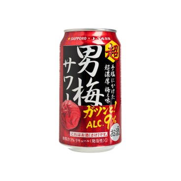 SAPPORO 七寶札幌 - 啤酒-超男梅味 - 350ML
