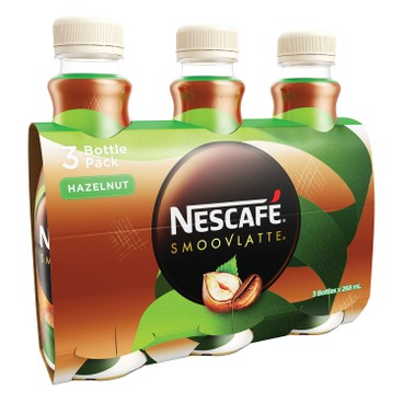 NESCAFÉ - SMOOVLATTE HAZELNUT - 268MLX3