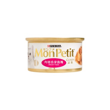 MON PETIT - GOLD DICED TUNA - 85G