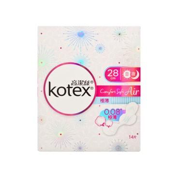 KOTEX - COM.SOFT AIR NW 28CM - 14'S