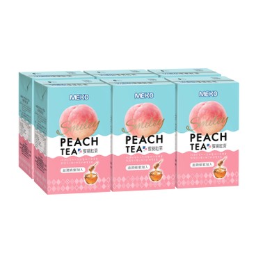 MEKO - PEACH TEA - 250MLX6