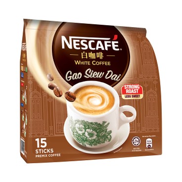 NESCAFÉ - SINGAPORE STYLE WHITE COFFEE -LESS SWEET - 31GX15