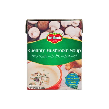 DEL MONTE - CREAMY CREAMY MUSHROOM SOUP - 380G