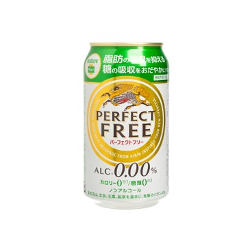 麒麟 - 啤酒 - PERFECT FREE (無酒精) - 350ML