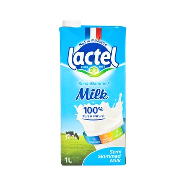 LACTEL 蘭特牌 - 超高溫滅菌半脫脂奶 - 1L