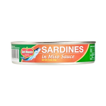 DEL MONTE - SARDINES IN MISO SAUCE - 215G