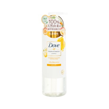 DOVE - JAPAN BOTANICAL SELECTION NATURAL SHINE SHAMPOO - 500G