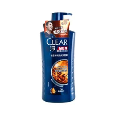 CLEAR - MEN SCALP & HAIR STRENGTHENER ANTI-DANDRUFF SHAMPOO - 750G