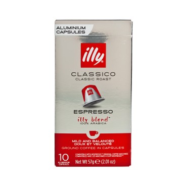 ILLY - COFFEE CAPSULE-CLASSIC ESPRESSO - 10'S