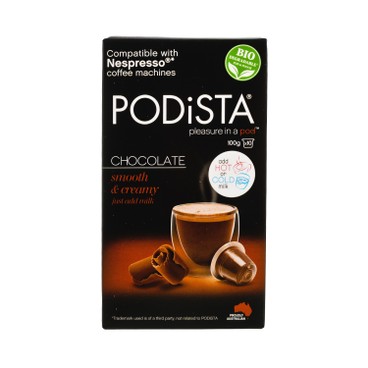 PODISTA - CLASSIC CREAMY CHOCOLATE - 10'S