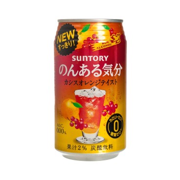 三得利 (平行進口) - 雞尾酒飲品-黑加侖橘子 (無酒精) (零卡路里) - 350ML