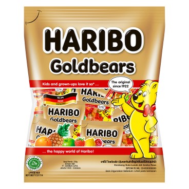 HARIBO - GOLDBEARS GUMMY MINI (INDIVIDUAL PACKS) - 250G