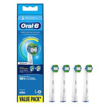 ORAL-B - EB20-4 BRUSH HEAD (PRECISION CLEAN) (RANDOM DELIVERY) - 4'S