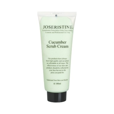 JOSERISTINE BY CHOI FUNG HONG - CUCUMBER SCRUB CREAM - 100ML