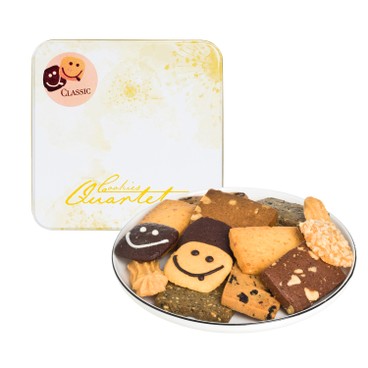 COOKIES QUARTET - ASSORTED COOKIES-9 FLAVOUR - 250G