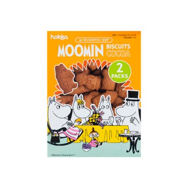 HOKKA - MOOMIN BISCUIT - COCO (RANDOM PACKAGING) - 72G