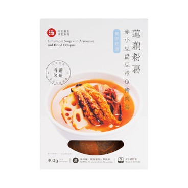 尚正食品 - 即飲袪濕湯包 - 蓮藕粉葛赤小豆扁豆章魚豬肉湯 (附湯料) - 400G
