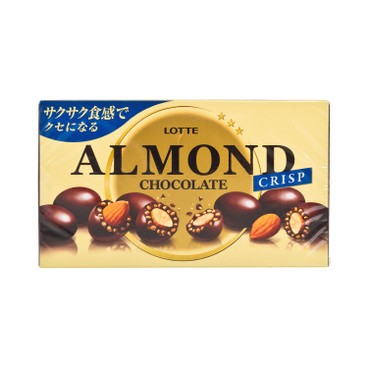 LOTTE - ALMOND CHOCOLATE CRISP - 89G