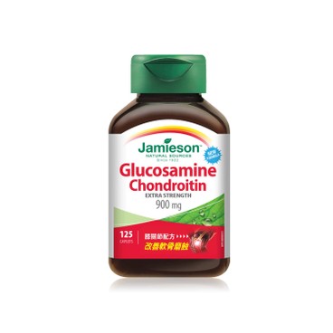 JAMIESON - Glucosamine 500mg Chondroitin 400mg - 125'S