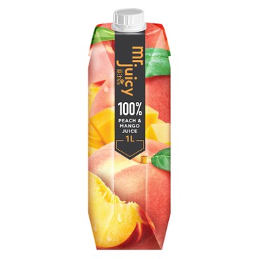 MR. JUICY - 100 % PEACH MANGO JUICE - 1L