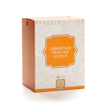 HO CHA - BOX SET TEMPLE TEA BAGS - OSMANTHUS PEAR TEA - 10'S