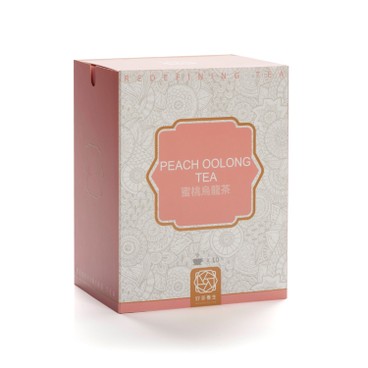 HO CHA - BOX SET TEMPLE TEA BAGS - PEACH OOLONG TEA - 10'S