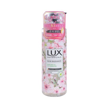 LUX - 植萃香氛沐浴露 - 透亮淨肌 (櫻花) - 550G