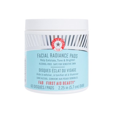 FIRST AID BEAUTY (PARALLEL IMPORT) - FACIAL RADIANCE PADS - 60'S