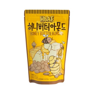 HBAF 杏仁-蜂蜜牛油 (新包裝) 210G