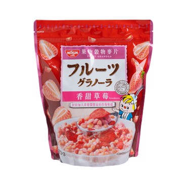 日清 早餐麥片穀物-香甜草莓 400G