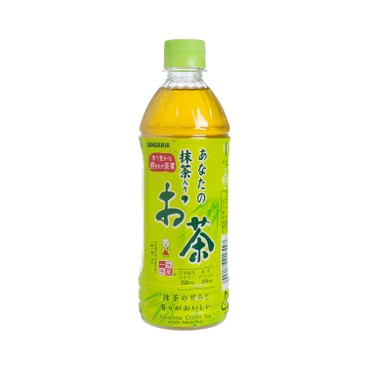 SANGARIA - JAPANESE GREEN TEA WITH MATCHA PET - 500ML