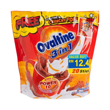 OVALTINE(PARALLEL IMPORT) - 3 IN 1 NUTRITIONAL MALTED MILK - 30GX20'S