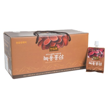 CHUNHO NCARE - DEER ANTLERS & RED GINSENG EXTRACT - 80MLX30
