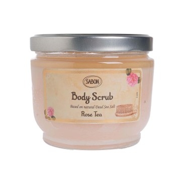 SABON(PARALLEL IMPORT) - BODY SCRUB - ROSE TEA - 600G