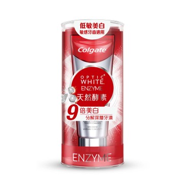 高露潔牙膏 - 光感‧白天然酵素煥白美白牙膏 - 75ML