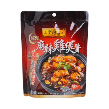 LEE KUM KEE - SAUCE FOR HOT AND SPICY CHICKEN POT - 243G