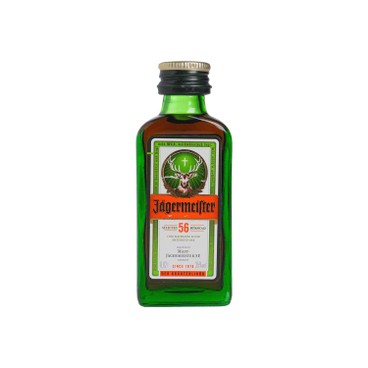 JÄGERMEISTER - SELECTED 56 BOTANICALS HERBAL LIQUEUR (MINATURE) - 2CL