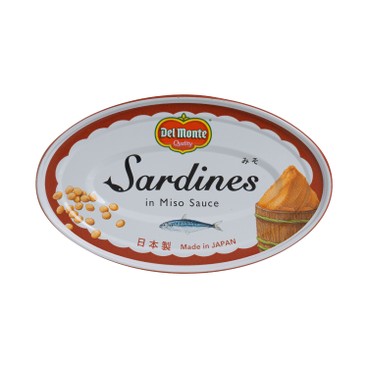 DEL MONTE - JAPAN STYLE SARDINES IN MISO SAUCE - 100G