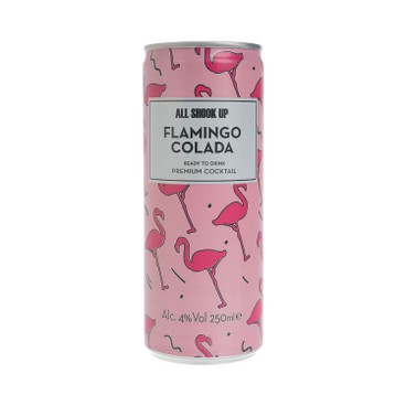 ALL SHOOK UP - COCKTAIL DRINKS - FLAMINGO COLADA - 250ML