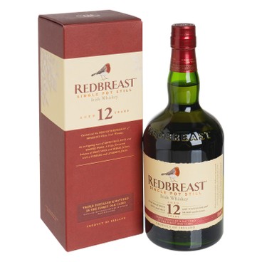 RED BREAST - IRISH WHISKEY - 12 YEAR OLD - 70CL