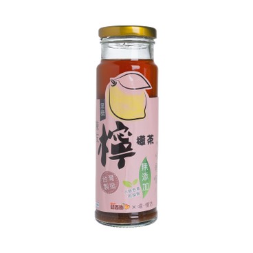 SHIU HEUNG YUEN X 嚐。慢活 - Black Sugar Lemon Tea With Tangerine Peel - 230ML