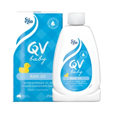 QV BABY - 潤膚沐浴油 - 250ML