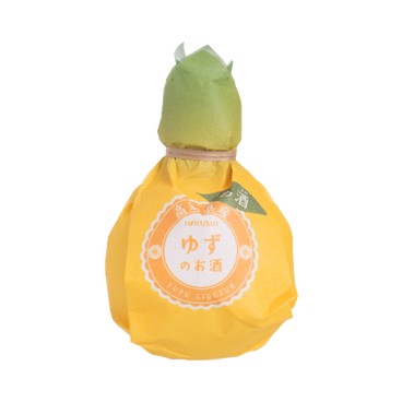 菊水酒造 - 柚子果酒(丸瓶) - 180ML