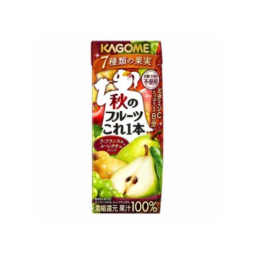 KAGOME - UTUMN FRUIT THIS ONE LA FRANCE & LE LECCE BLEND (LIMITED EDITION) - 200ML
