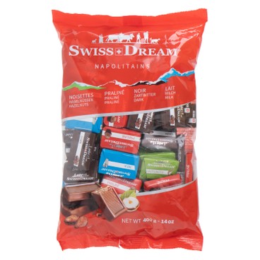 Swiss Dream - Bag of classic mix Napolitains - 400G