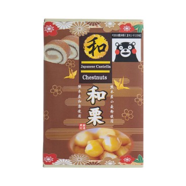 Isoppu製菓 - GIFT BOX - CHESTNUT ROLL CAKE - 6'S