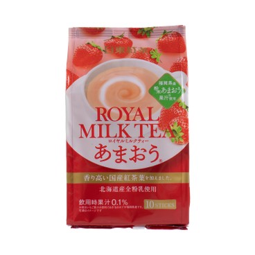 日東紅茶 - 奶茶 - 皇家草莓味 - 140GX6