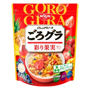 日清 - 早餐麥片穀物 - 雜錦水果 (日本版) - 360G